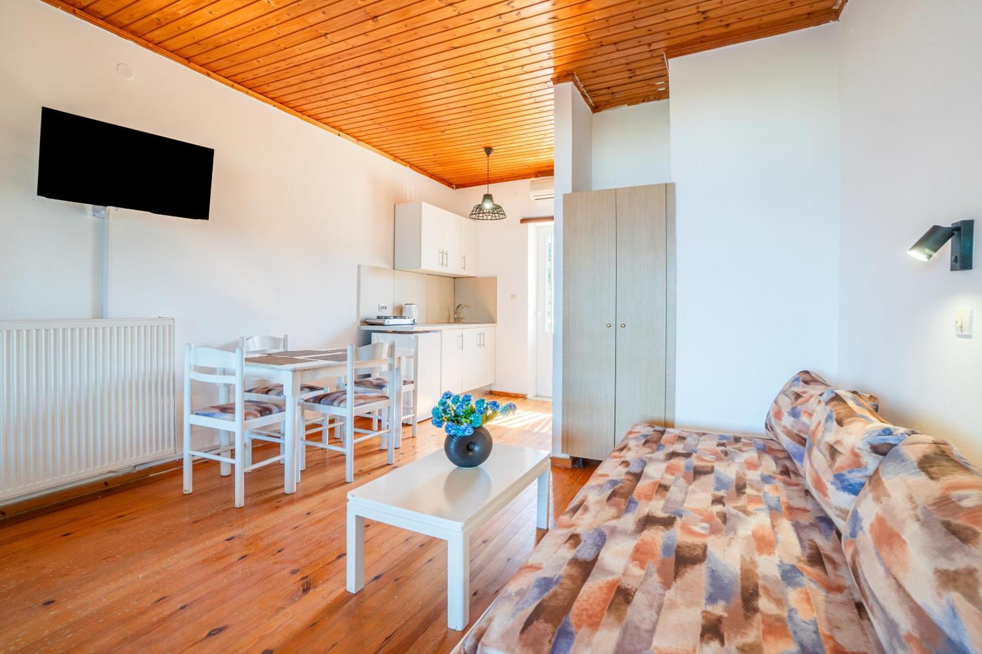 Sandy Beach Houses - Sea View Kávos Eksteriør bilde