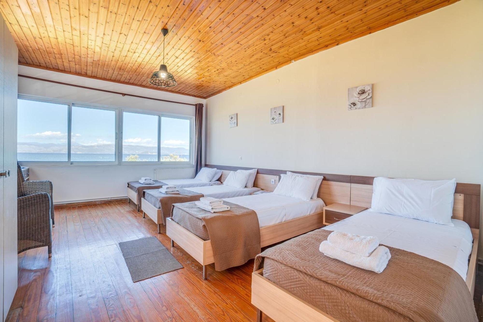 Sandy Beach Houses - Sea View Kávos Rom bilde